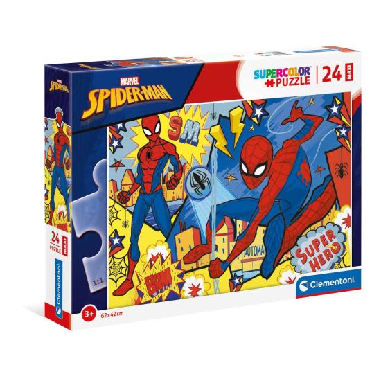 Clementoni Spiderman Super Hero Maxi-Puzzle 24 Teile