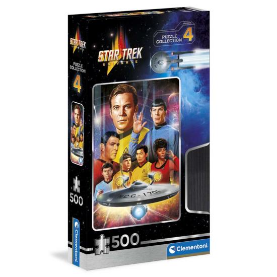Clementoni Star Trek 4 Puzzle mit 500 Teilen
