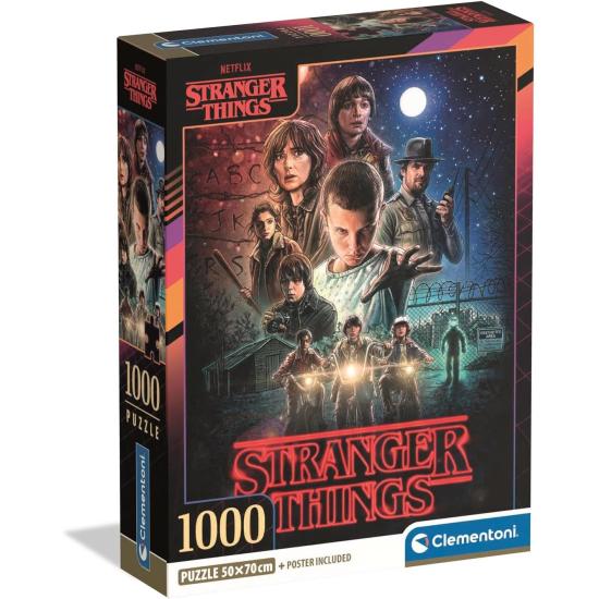 Clementoni Puzzle Stranger Things 1 von 1000 Teilen