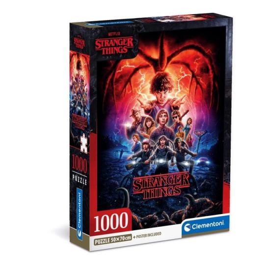 Puzzle Clementoni Stranger Things 2 mit 1000 Teile Puzzle Clementoni Stranger Things 2 mit 1000 Teile