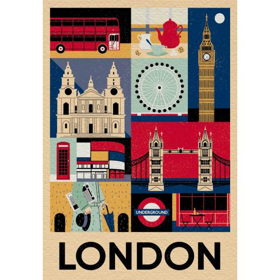Puzzle Clementoni Style London 1000 Teile