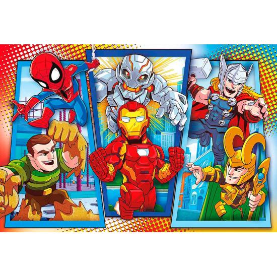 Clementoni Marvel Superheroes Maxi-Puzzle mit 104 Teilen
