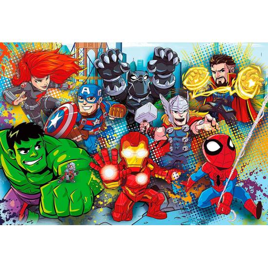 Clementoni Marvel Superheroes Maxi 60-teiliges Puzzle