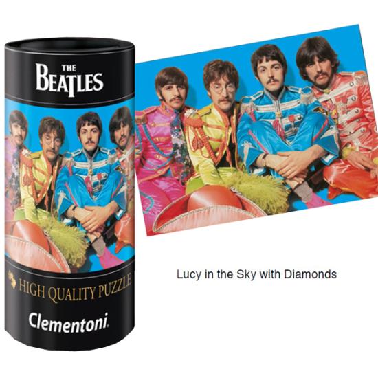 Puzzle Clementoni The Beatles, Lucy in der mit Diamanten von 500