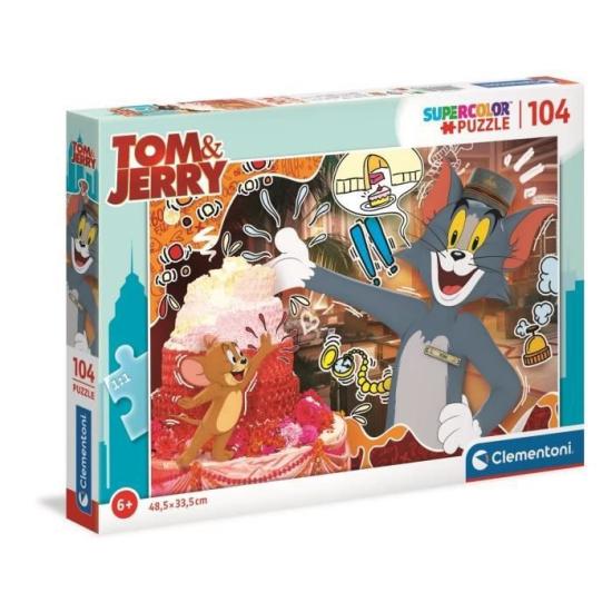 Clementoni Tom und Jerry II 104-teiliges Puzzle