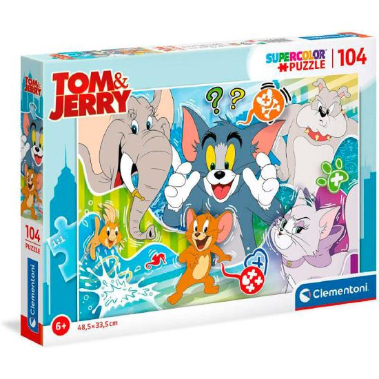 Clementoni Tom und Jerry III 104-teiliges Puzzle