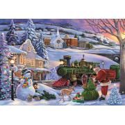 Puzzle Clementoni Weihnachtszug 500 Teile