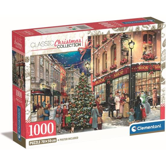 Puzzle Clementoni Ein Weihnachtsspaziergang 1000 Teile