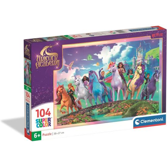 Puzzle Clementoni Unicorn Academy 104-teiliges Puzzle Clementoni Unicorn Academy 104-teiliges