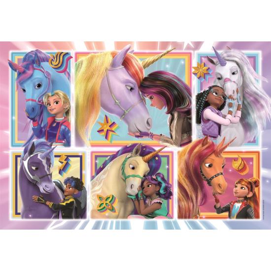Puzzle Clementoni Unicorn Academy Einhörner 104-teiliges Puzzle Clementoni Unicorn Academy Einhörner 104-teiliges