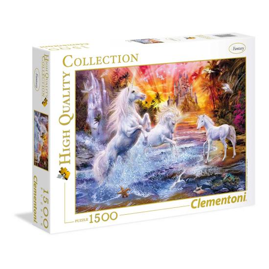 Clementoni Wilde Einhörner Puzzle 1500 Teile Clementoni Wilde Einhörner Puzzle 1500 Teile