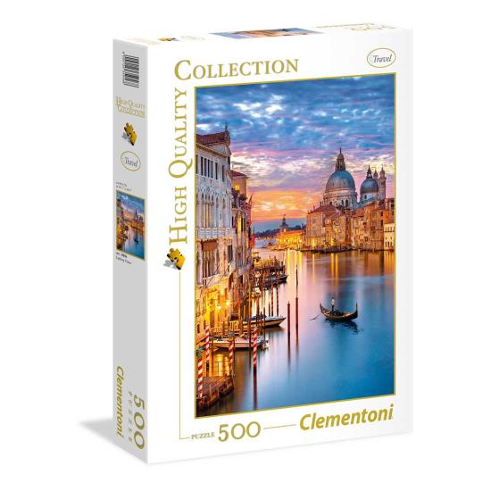Clementoni Venedig beleuchtetes Puzzle mit 500 Teilen