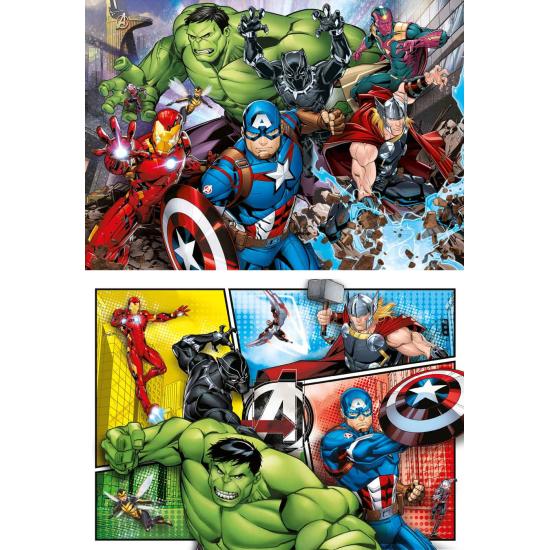 Clementoni Avengers Puzzle 2 x 60 Teile