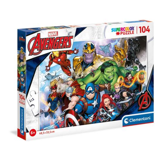 Clementoni Avengers Puzzle 104 Teile