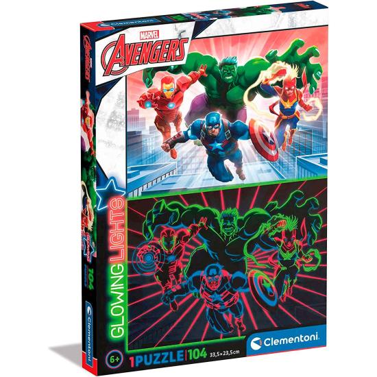 Clementoni Avengers Glowing 104-teiliges Puzzle Clementoni Avengers Glowing 104-teiliges Puzzle