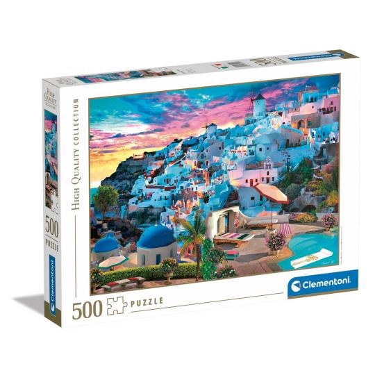 Clementoni Ansicht von Griechenland Puzzle 500 Teile