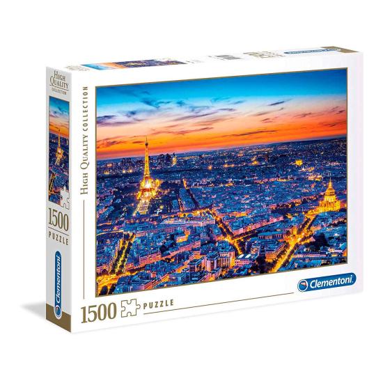 Clementoni Ansicht von Paris Puzzle 1500 Teile