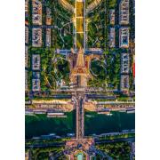 Clementoni Puzzle fliegt über Paris 1500 Teile