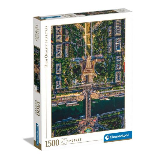 Clementoni Puzzle fliegt über Paris 1500 Teile