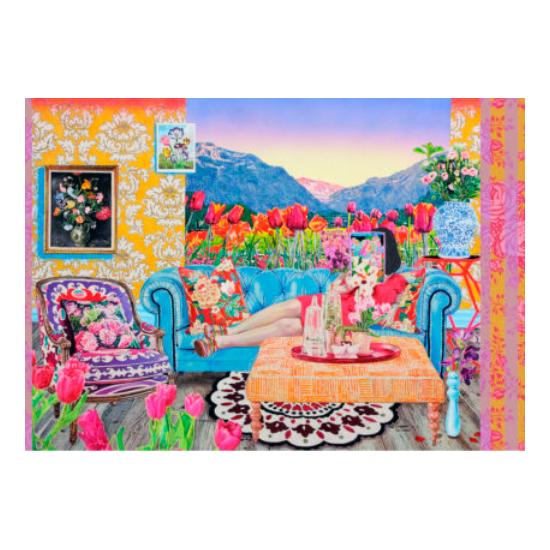 Moltebeeren Botanik Puzzle 1000 Teile