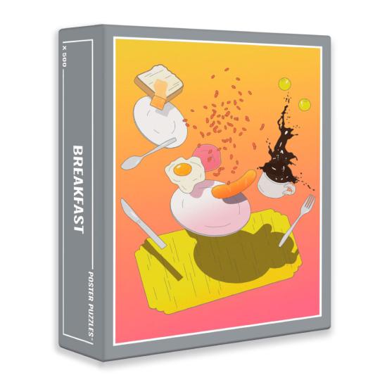 Moltebeeren-Frühstück, 500-teiliges Puzzle