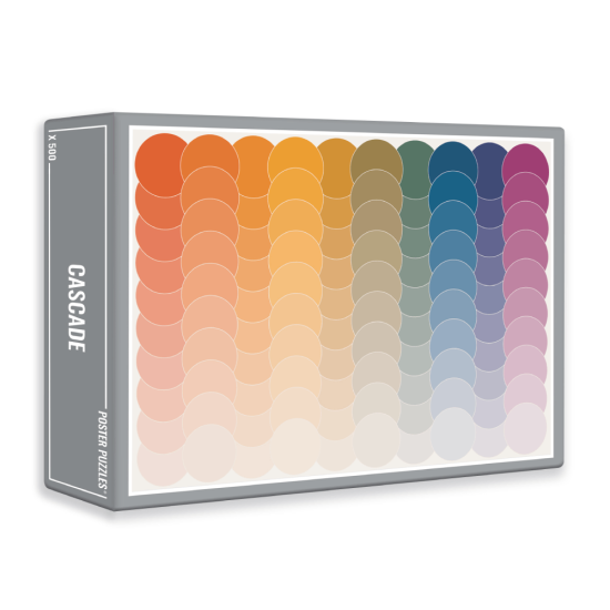 Moltebeeren-Kaskaden-Puzzle mit 500 Teilen