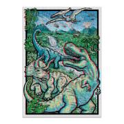 Puzzle Moltebeeren Dinosaurier Bild 3D-Effekt von 500 Teilen