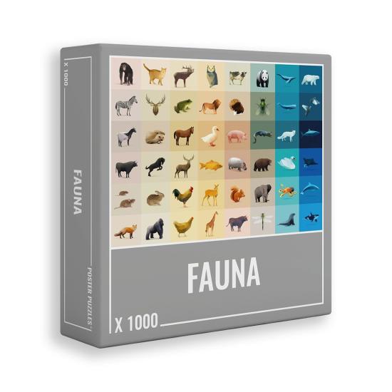 Moltebeeren Fauna Puzzle 1000 Teile