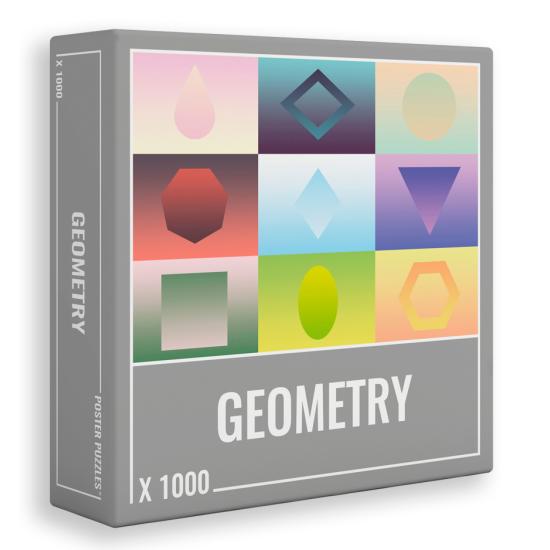 Moltebeeren-Geometrie-Puzzle 1000 Teile