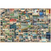Cobble Hill Puzzle 100 berühmte Ansichten von Edo 2000 Teile