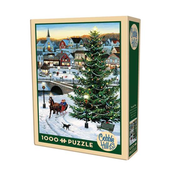 Cobble Hill Weihnachtsbaum-Puzzle 1000 Teile