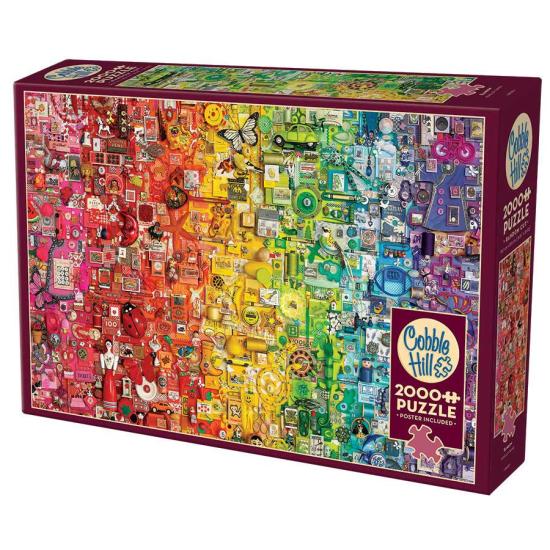 Cobble Hill Regenbogenpuzzle 2000 Teile
