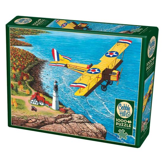 Cobble Hill Bennett Barnstorming Flugzeug 1000-teiliges Puzzle