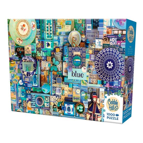 Cobble Hill Blue Puzzle 1000 Teile