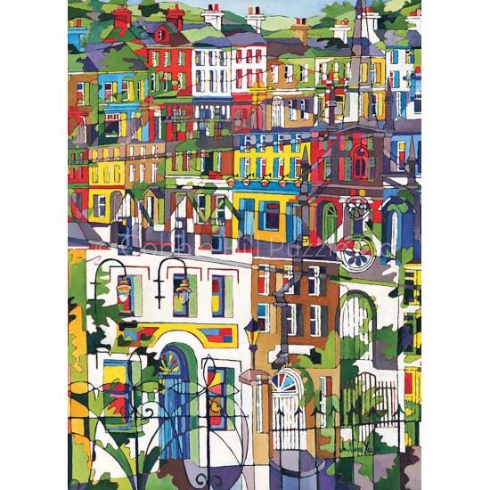 Cobble Hill Buntes Nachbarschaftspuzzle 1000 Teile