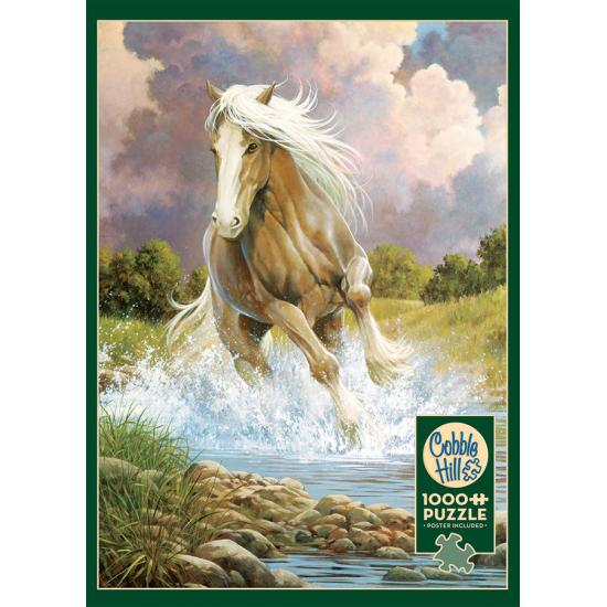 Cobble Hill Pferd im Fluss Puzzle 1000 Teile