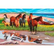 Cobble Hill Puzzle Pferde auf Sable Island 2000 Teile
