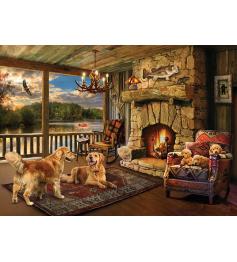 Cobble Hill Lakeside Cabin 1000-teiliges Puzzle