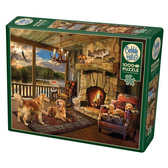 Cobble Hill Lakeside Cabin 1000-teiliges Puzzle