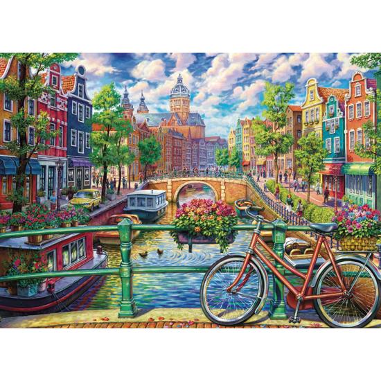 Cobble Hill Amsterdam Canal Puzzle 1000 Teile