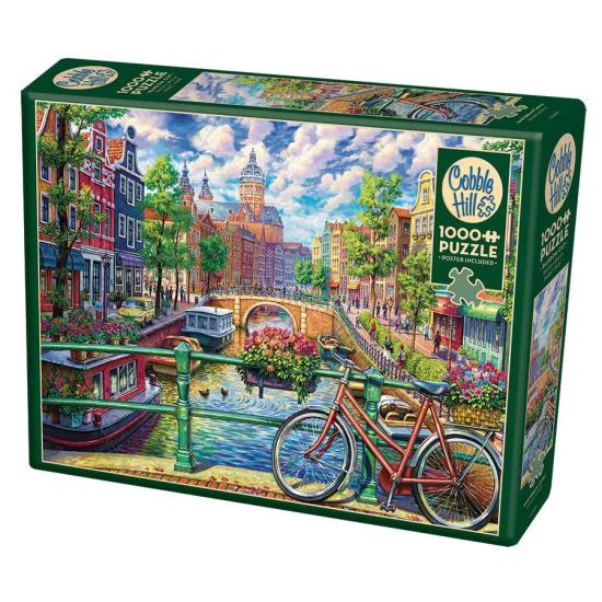 Cobble Hill Amsterdam Canal Puzzle 1000 Teile