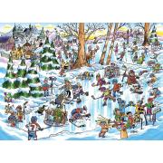 Cobble Hill City of Hockey 1000-teiliges Puzzle