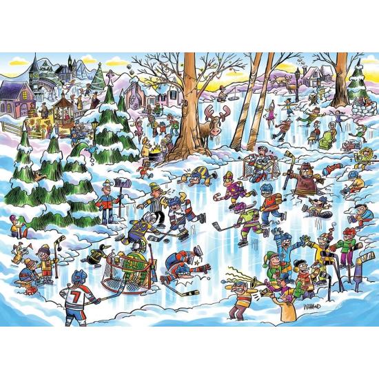 Cobble Hill City of Hockey 1000-teiliges Puzzle