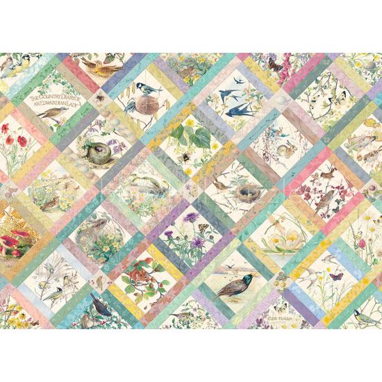 Cobble Hill 1000-teiliges Country-Tagebuch-Quilt-Puzzle
