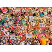 Cobble Hill Beach Collage Puzzle 1000 Teile