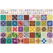 Cobble Hill Puzzle Quilt Zusammensetzung von 2000 Teilen