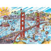Cobble Hill DoodleTown, San Francisco 1000-teiliges Puzzle