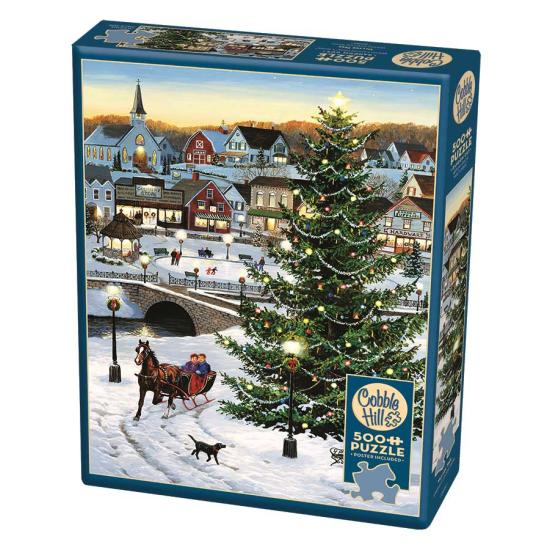 Cobble Hill XXL Weihnachtsbaum-Puzzle 500 Teile