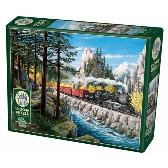 Cobble Hill The Horn Mountains Express 1000-teiliges Puzzle