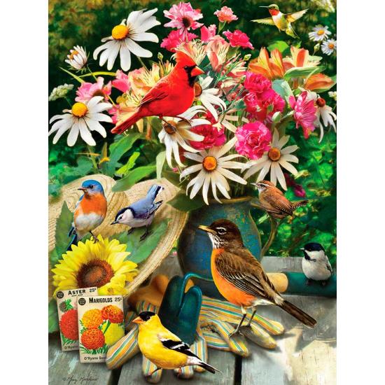 Cobble Hill Der Vogelgarten Puzzle 500 Teile